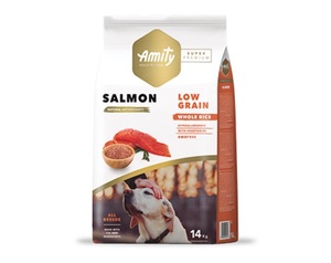 Amity super premium - אמיתי סופר פרימיום סלמון 14 ק"ג