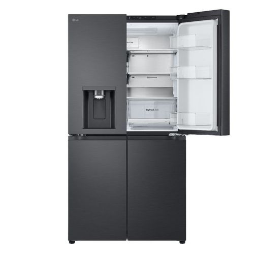 מקרר LG GR-730BDIS נפח 637 ליטר עם תצוגת LED יוקרתית ומערכת UVnano בבר המים.