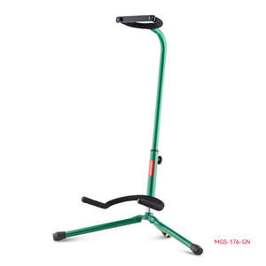 סטנד גיטרה מתכוונן ירוק Casa Solo Emerald Color עם זרועות תמיכה מסתובבות AWEDA MGS176EM