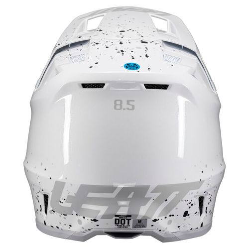 קסדת ליט 8.5 לבן כולל משקפי אבק מתנה - LEATT MOTO 8.5 V27