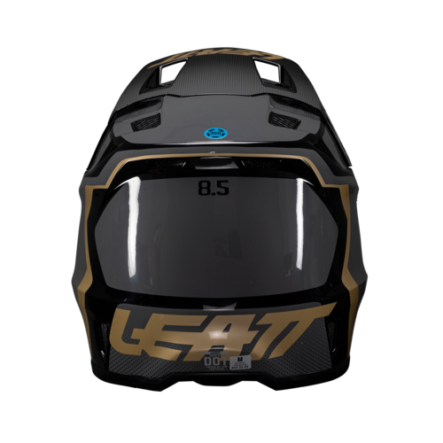 קסדת ליט 8.5 שחור כולל משקפי אבק מתנה - LEATT MOTO 8.5 V27