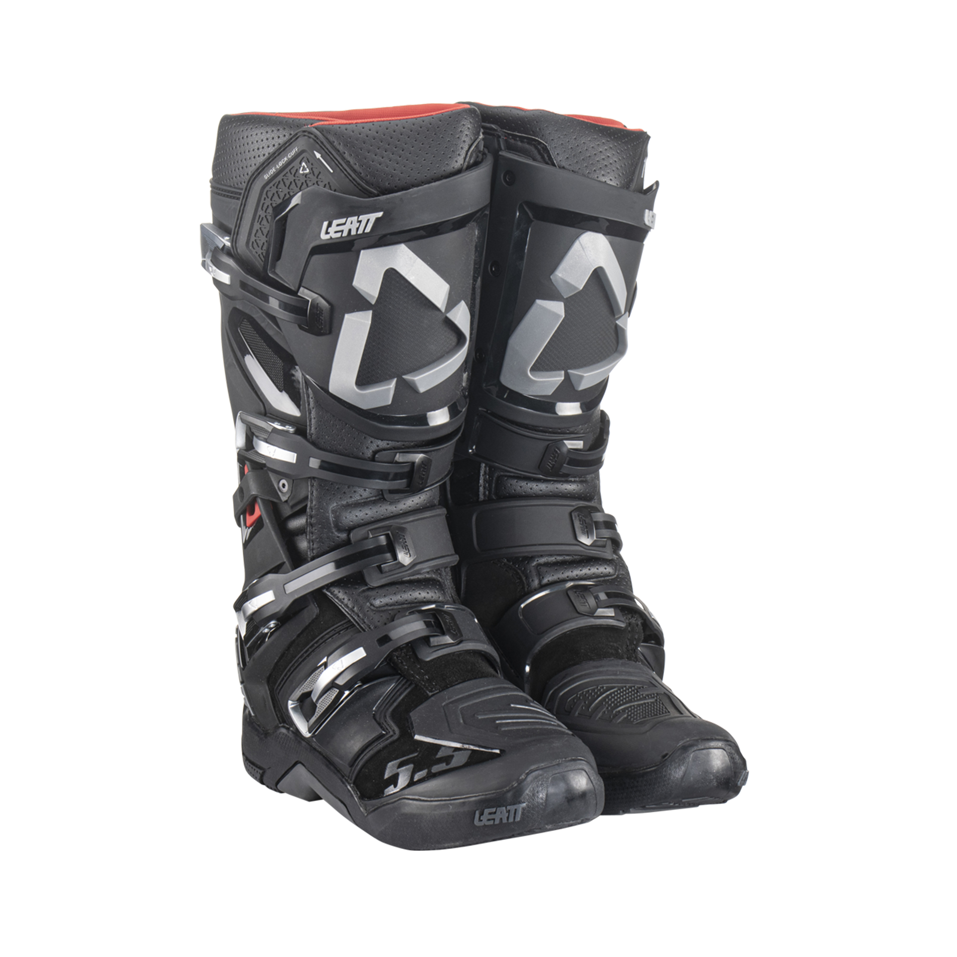מגף רכיבה ליט שחור - LEATT BOOTS FLEXLOCK EVO 5.5