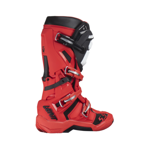 מגף רכיבה ליט אדום - LEATT BOOTS FLEXLOCK EVO 5.5