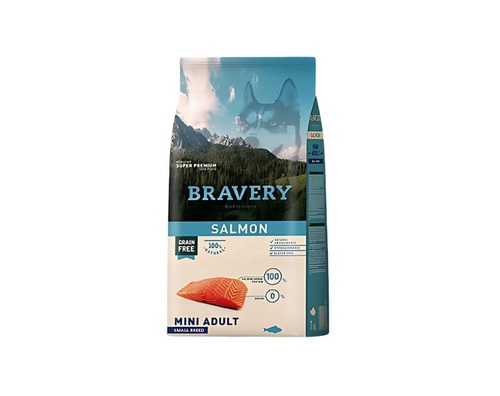 bravery salmon mini - ברייברי סלמון מיני 2 ק
