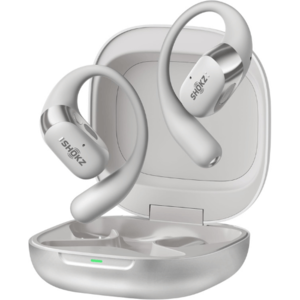 אוזניות ספורט אלחוטיות צבע אפור Shokz OpenFit 2 Plus