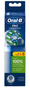 מארז ראשי מברשת Cross Action Cleanmaximizer | מכיל 5 יחידות | אורל בי ORAL-B