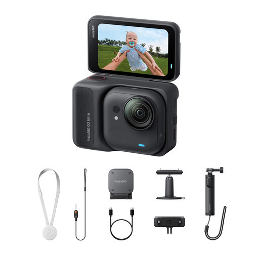 מצלמת אקסטרים Insta360 GO Ultra Creator Bundle