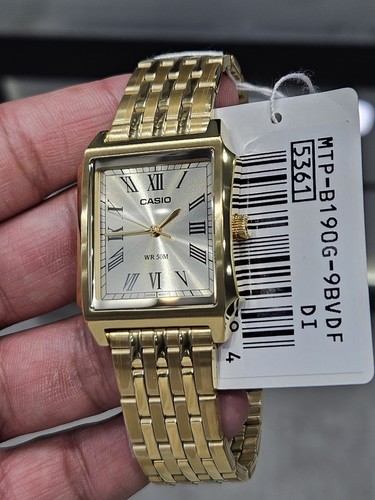 CASIO MTP-B190G-9B גברים סדרה חדשה