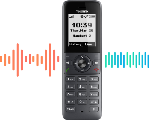 טלפון DECT אלחוטי Yealink W71H