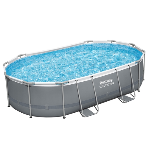 בריכת שחייה אובלית דגם 56448 4.88×3.05 BestWay - יבוא מקביל