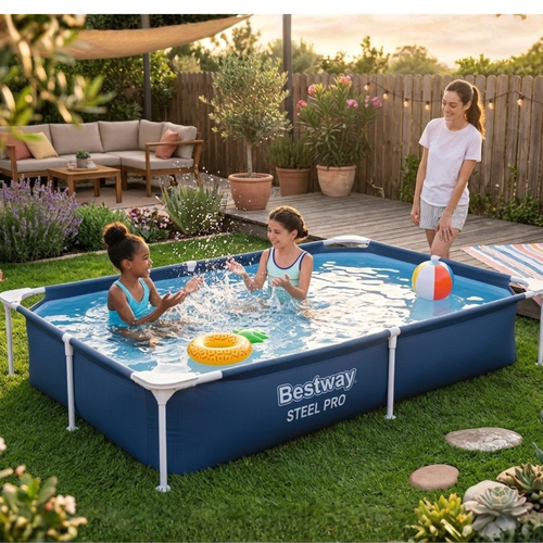 בריכת שחייה מלבנית דגם 56401 2.21×1.50 BestWay - יבוא מקביל