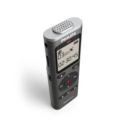טייפ מנהלים Philips VoiceTracer DVT1170 מקליט קול דיגיטלי 8GB