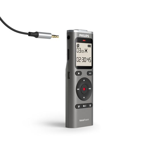 טייפ מנהלים Philips VoiceTracer DVT1170 מקליט קול דיגיטלי 8GB