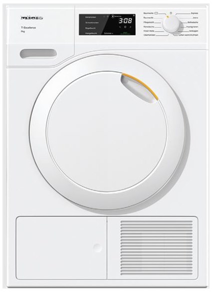 מייבש כביסה Miele TEC235WP ‏8 ‏ק"ג מילה