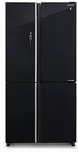 מקרר 4 דלתות מקפיא תחתון 572 ליטר נטו Sharp SJ-FFS89-BK 