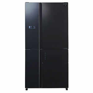 מקרר 5 דלתות 668 ליטר נטו Sharp SJ-FS920-BK - גימור זכוכית שחורה **מתצוגה**