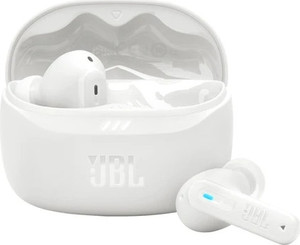 אוזניות אלחוטיות JBL Tune Beam 2 TWS בצבע לבן