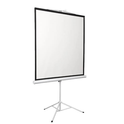 LUMI ESBB112 מסך גלילה מכני למקרן וידיאו + חצובה