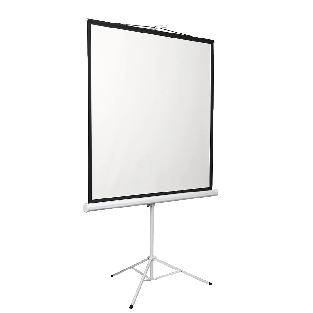 LUMI ESBB112 מסך גלילה מכני למקרן וידיאו + חצובה