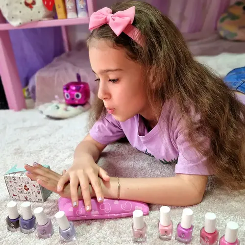 לק 02 בגוון סגול פסטלי Bubble Gum