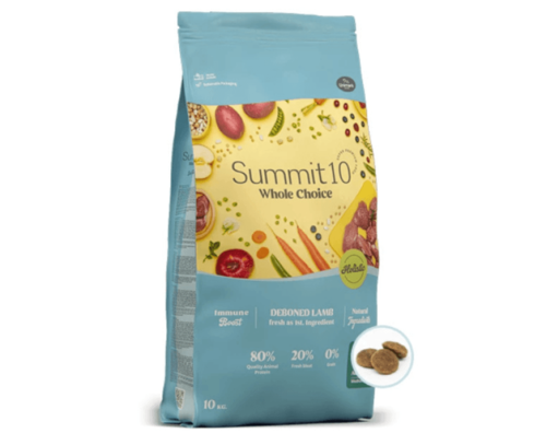 SUMMIT 10 סאמיט 10 הול צ'ויס כבש לכלב בוגר 10 ק