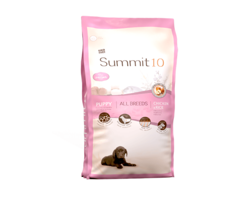 SUMMIT 10 סאמיט 10 כלב גור עוף ואורז 3 ק