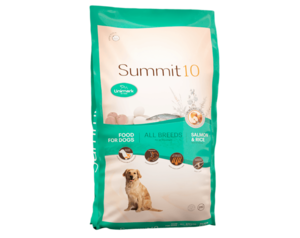 SUMMIT 10 סאמיט 10 סלמון ואורז כלב בוגר 15 ק"ג