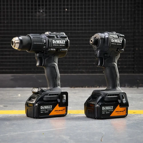 סט מקלארן 18V 5AH אימפקט DCF86M ומקדחה רוטטת DCD86M dewalt