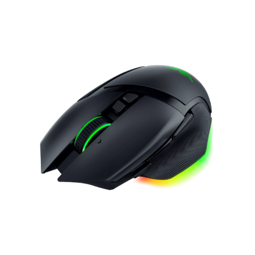 עכבר גיימינג Razer Basilisk V3 Pro עם תאורת Chroma RGB בזווית צד