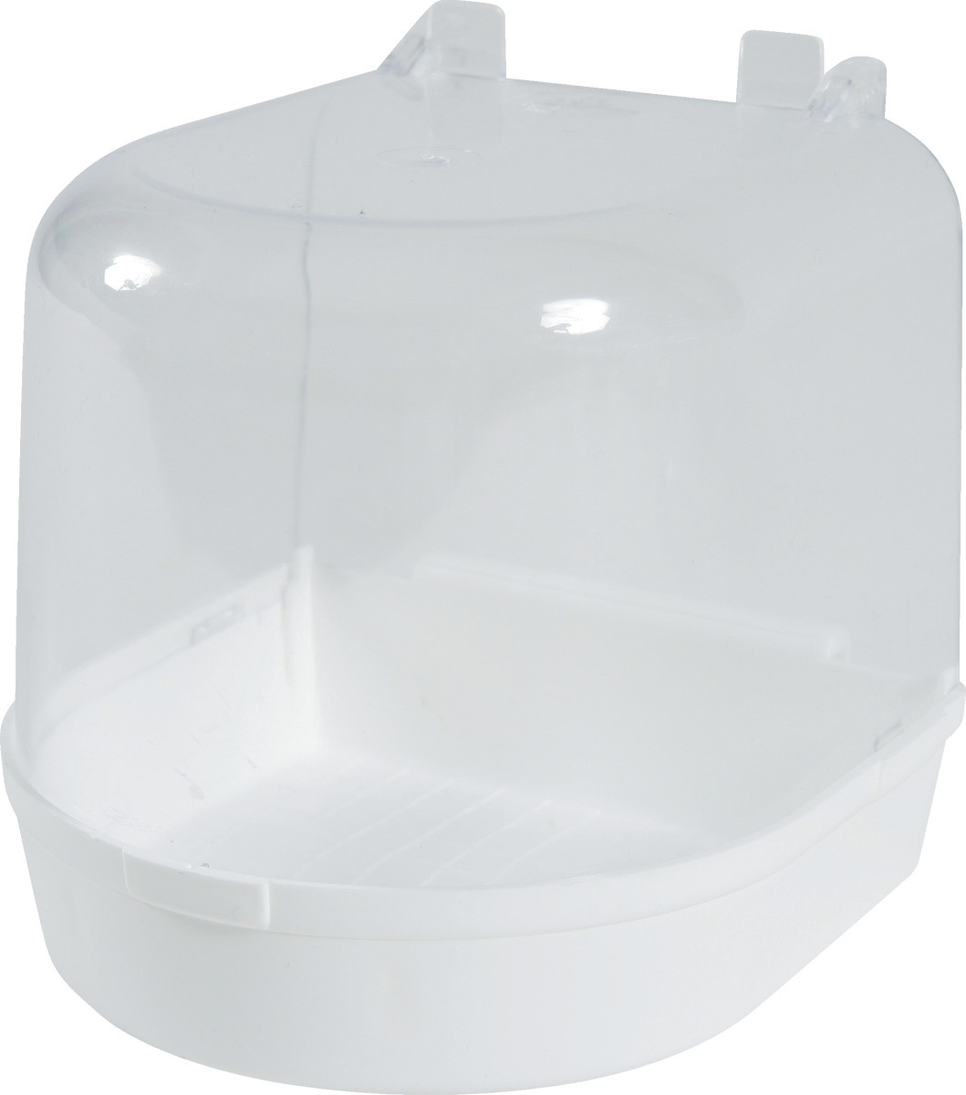 זולוקס אמבט רחצה חיצוני לציפורי נוי  External Bird Bath – White Bottom