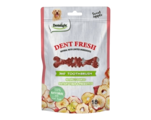 Dentalight דנטל פרש חטיף מועשר סיבים תזונתיים ופרו 150 גרם