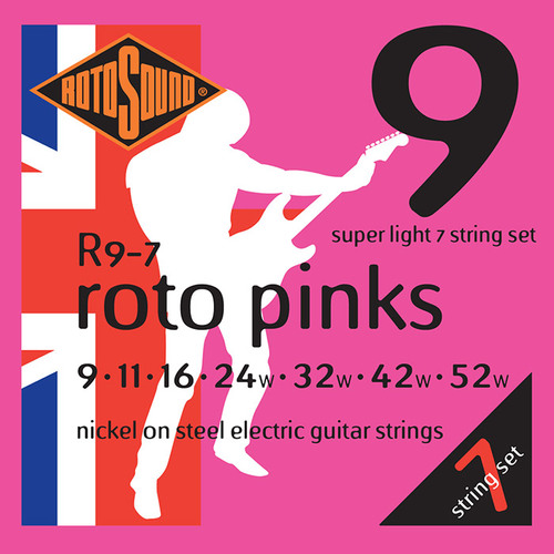 סט 7 מיתרים 0.9 לחשמלית ROTOSOUND R9-7