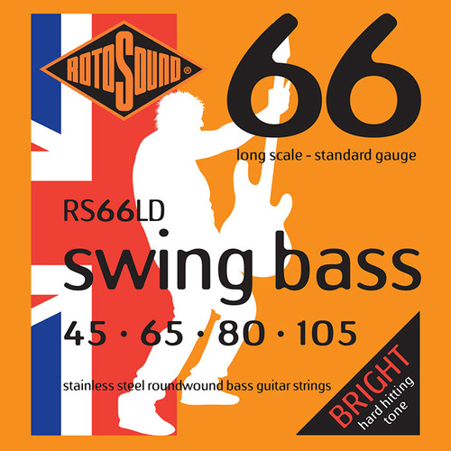 סט מיתרים לבס ROTOSOUND RS66LD 0.45