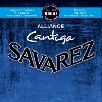 סט מיתרים לקלאסית SAVAREZ ALLIANCE CANTIGA 510AJ HT