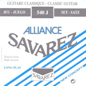 סט מיתרים לקלאסית SAVAREZ ALLIANCE HT 540J