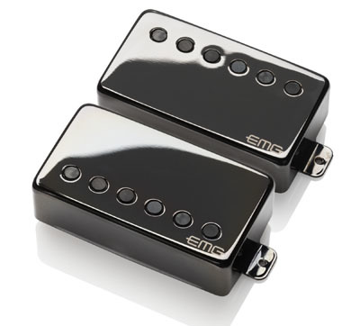 סט פיק אפים EMG-JH SET DLC BLACK CHROME
