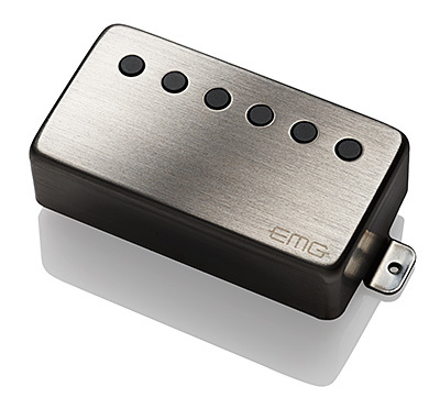 פיק אפ לגיטרה חשמלית EMG 66-N BRUSHED CHROME