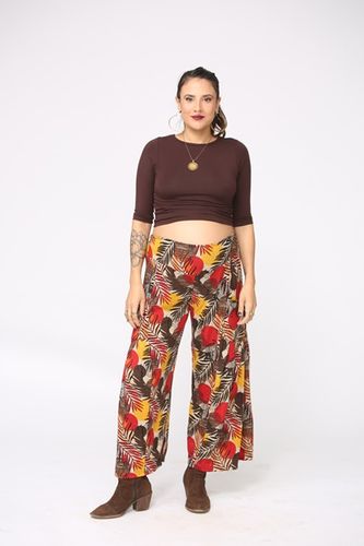 חולצת תחתית שרוול 3/4 - plus size