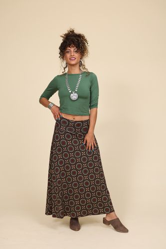 חולצת תחתית שרוול 3/4 - plus size