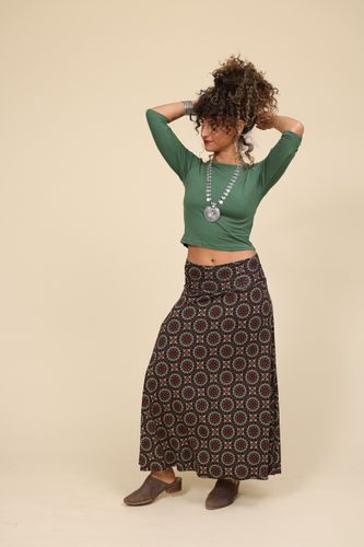 חולצת תחתית שרוול 3/4 - plus size