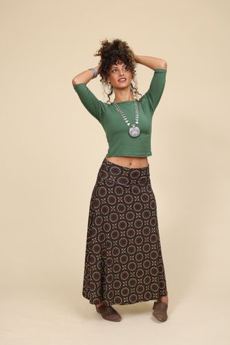 חולצת תחתית שרוול 3/4 - plus size