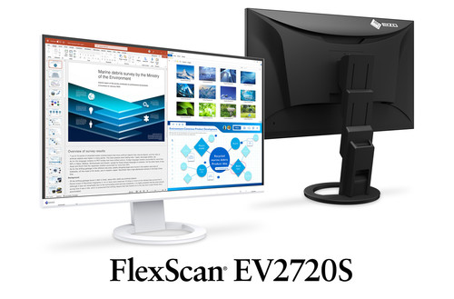מסך מחשב Eizo FlexScan EV2720S 27 USB-C לבן