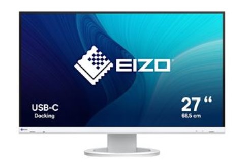 מסך מחשב Eizo FlexScan EV2720S 27 USB-C לבן