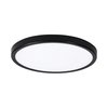 צמוד תקרה שחור  TIME 18W 230MM IP40 3CCT