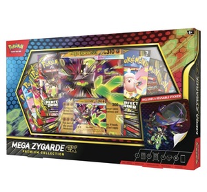 Mega Zygarde EX Premium Collection Pokémon Box Card Game TCG – מארז פרימיום