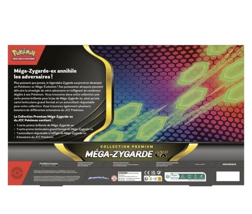 Mega Zygarde EX Premium Collection Pokémon Box Card Game TCG – מארז פרימיום