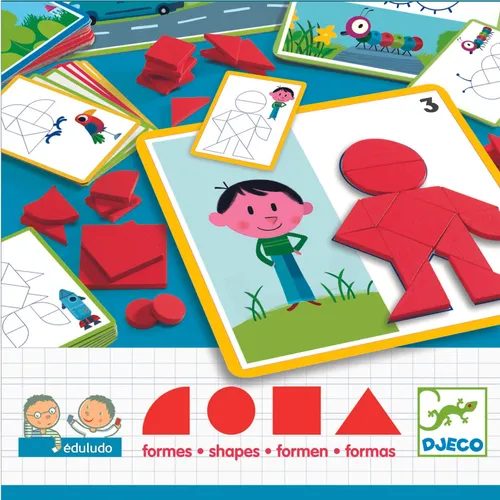 משחק קופסא לימודי - צורות