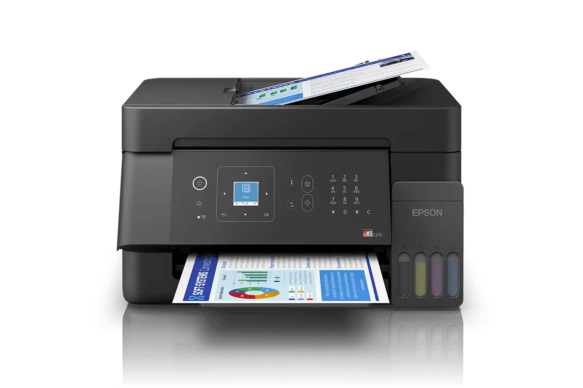  מדפסת הזרקת דיו אפסון Epson EcoTank Business L5390