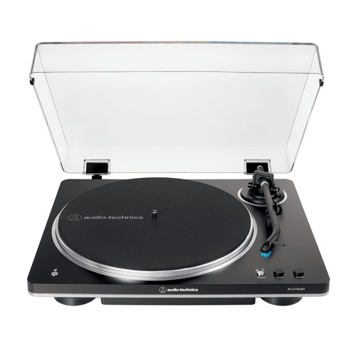 פטיפון אוטומטי עם רצועה חיבור AUDIO TECHNICA AT-LP70XBTBS BT