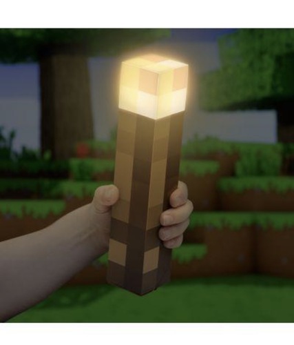 Minecraft Torch Atmosphere Lamp – מנורת לפיד
